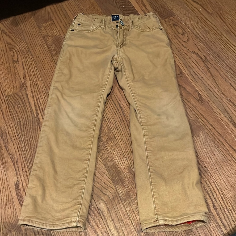 Gap fleece lined pants size 7